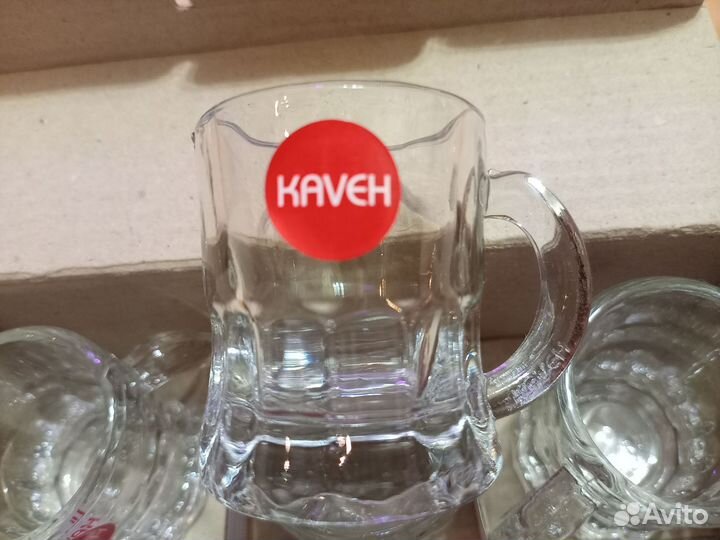 Набор стопок с ручками 6шт