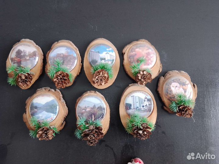 Куст сосны пластиковый, для изделий с деревом