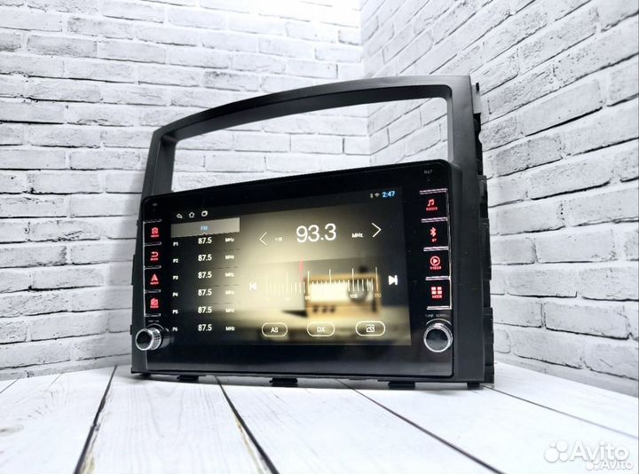 Магнитола mitsubishi pajero 4 android