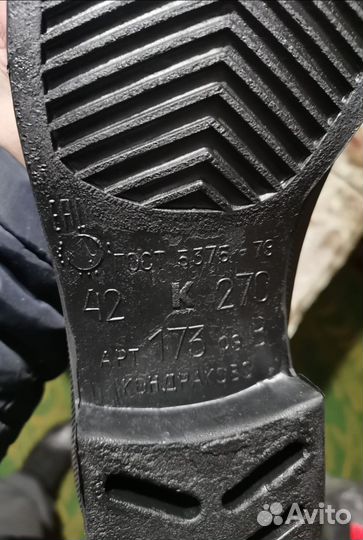 Летние сапоги резиновые