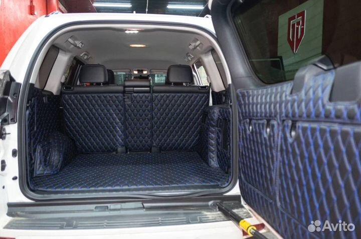 3Д коврики в багажник Toyota Prado 150 2021