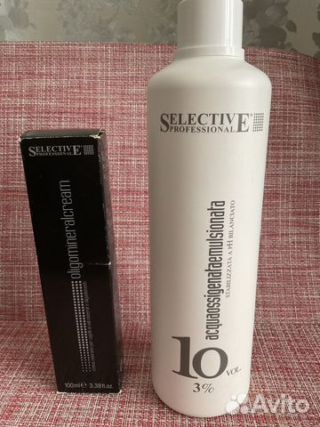 Краска для волос 8.03 и Оксигент 3 Selective