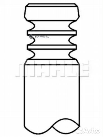 Mahle 029VA30529100 Клапан вып. VW/audi 1.41.6L 26x6x100.5 1998