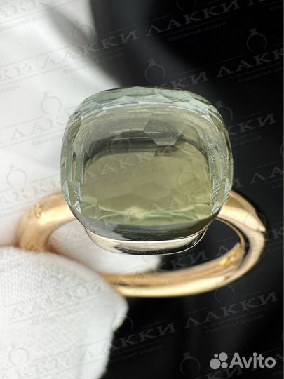 Золотое кольцо Pomellato c кварцем 750 / 7.51 гр