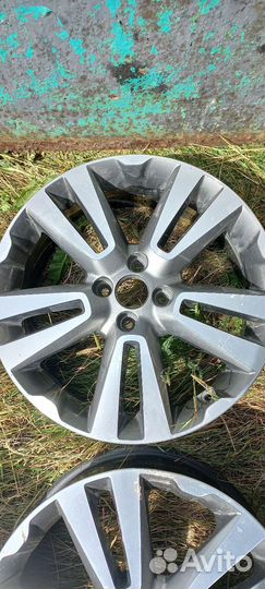 Литье диски r17 4x100 цо 60.1