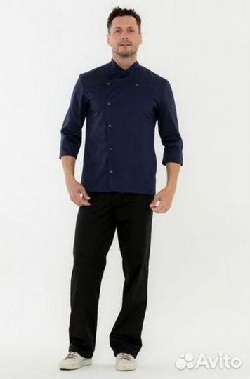 Китель поварской мужской белый оптом