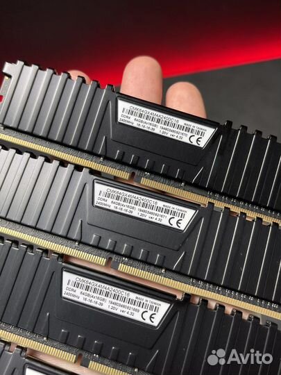 Corsair Vengeance LPX 64Gb 2400Mhz