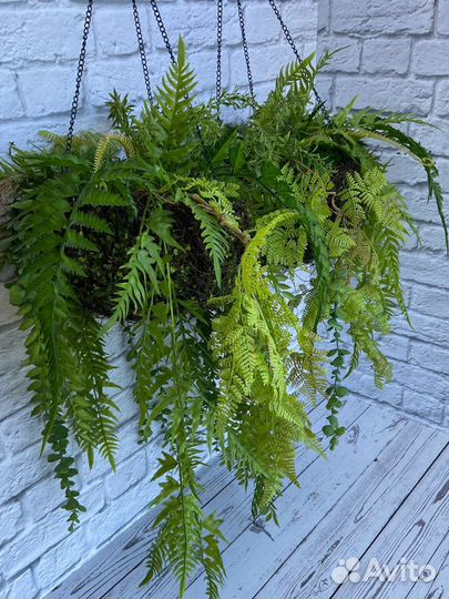 Подвесные сады с реалистичными растениями