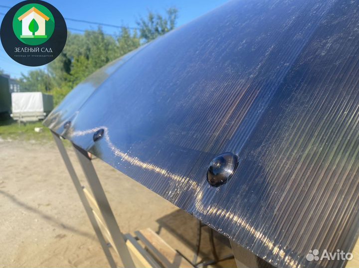 Беседка из поликарбоната. Цвет на выбор