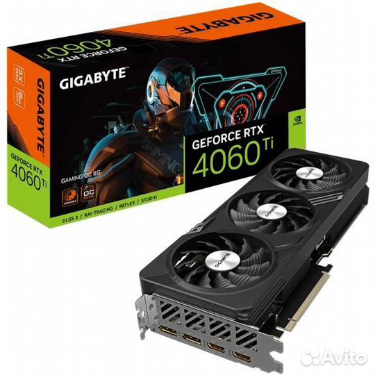 Видеокарта Gigabyte RTX 4060 Ti Gaming OC 8GB
