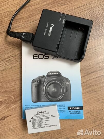 Зеркальный фотоаппарат canon 550d