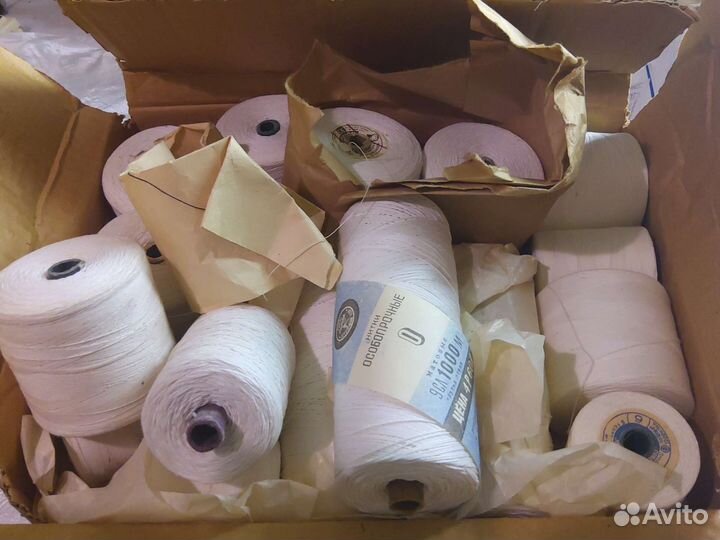 Нитки швейные