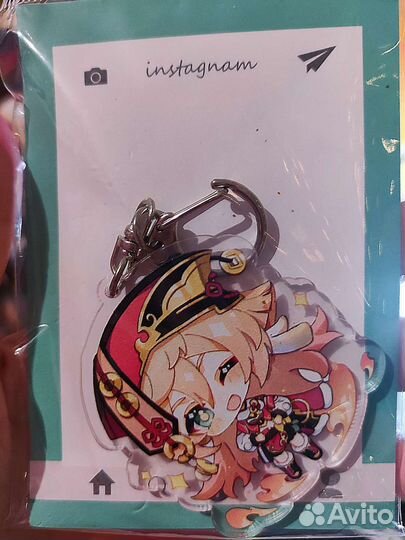 Брелки Genshin impact