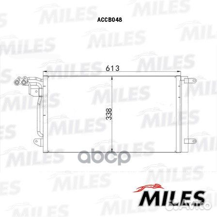 Радиатор кондиционера (паяный) VAG A1 / fabia/R