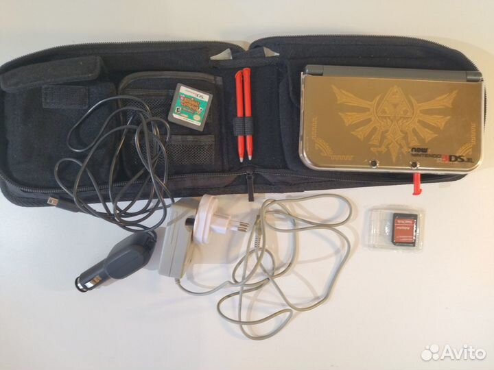 New Nintendo 3DS XL прошитая - Zelda/Hyrule Ed