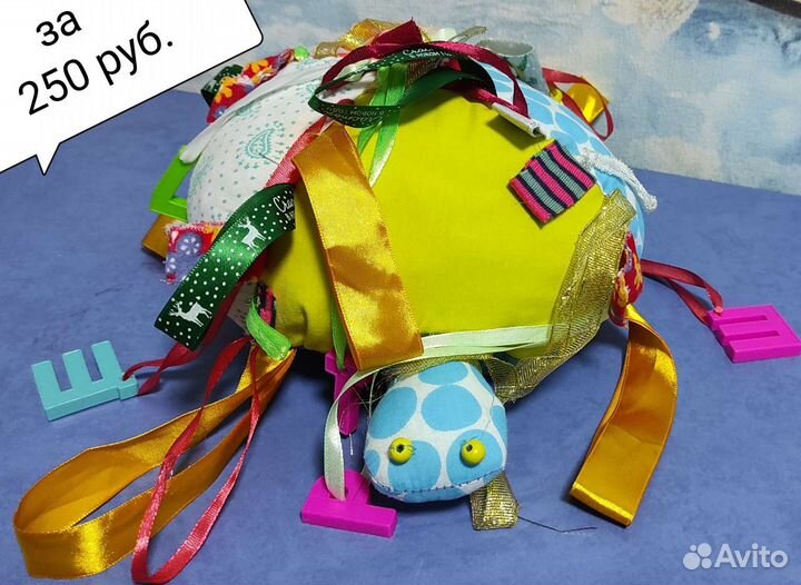 Развивающие игрушки пакетом мягкие