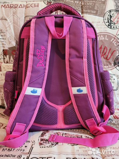 Рюкзак ранец для девочки 1 класс, детский