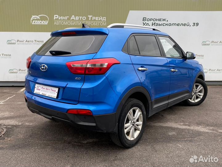 Hyundai Creta 2.0 AT, 2019, 168 000 км