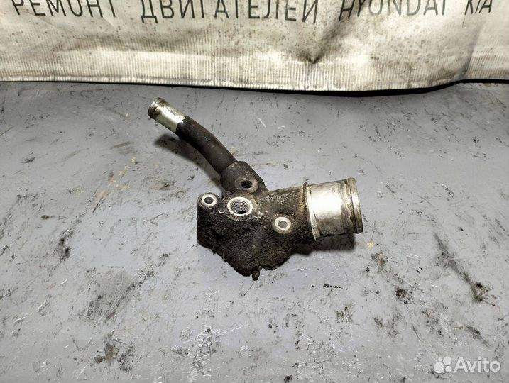 Фланец (тройник) системы охлаждения SsangYong 2