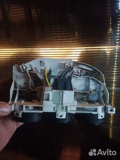 Переключатель печки skoda Octavia tur