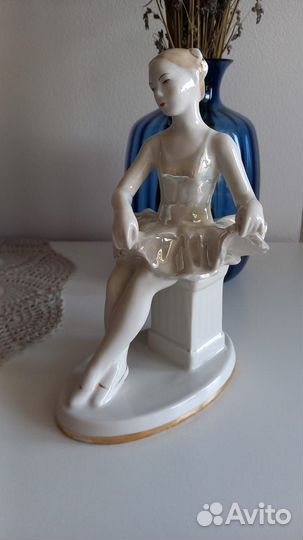 Фарфоровые статуэтки СССР балерина