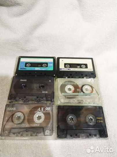 Аудикассеты разные