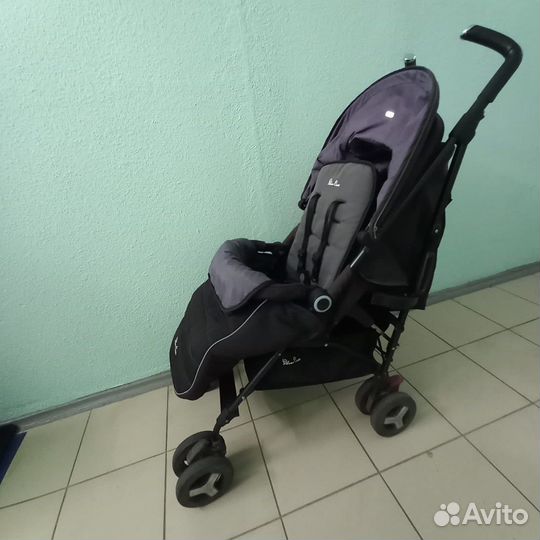 Коляска трость бу silver cross