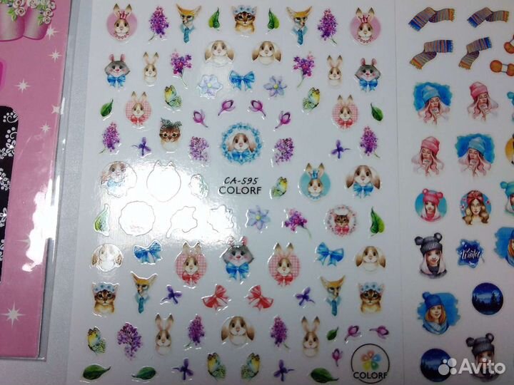 Наклейки для ногтей