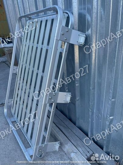 Багажник на крышку Land Cruiser 80 алюминий