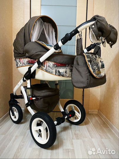 Коляска 2 в 1 в максимальной комплектации