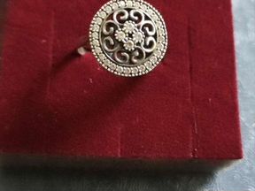 Кольцо Северная Красавица серебро 925 В Резерве