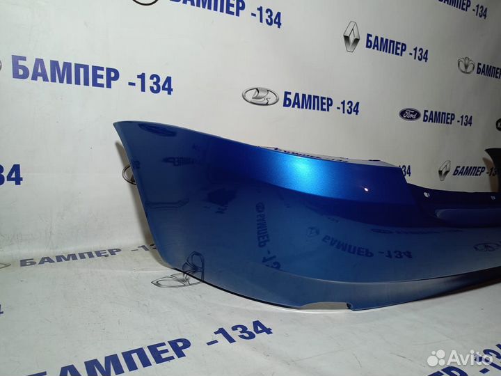 Бампер задний LADA kalina 1 седан синий