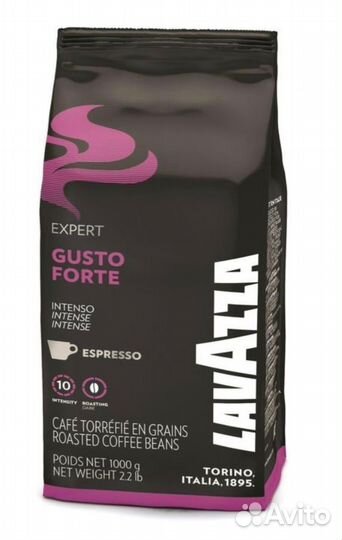 Кофе в зернах Lavazza Gusto forte, 1кг