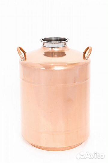 Колонный самогонный аппарат Медный 20л кламп 4