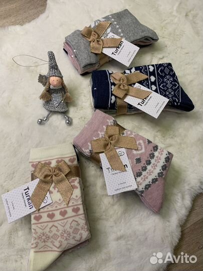 Новогодние носки женские