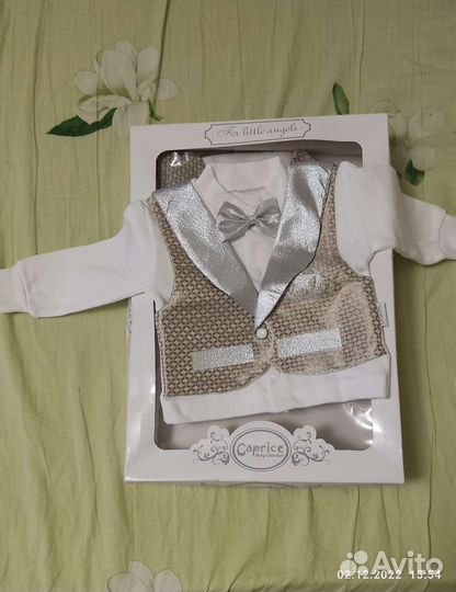 Костюм, комплект на выписку для мальчика