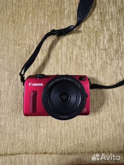 Canon eos m2 kit + efm 22mm f2