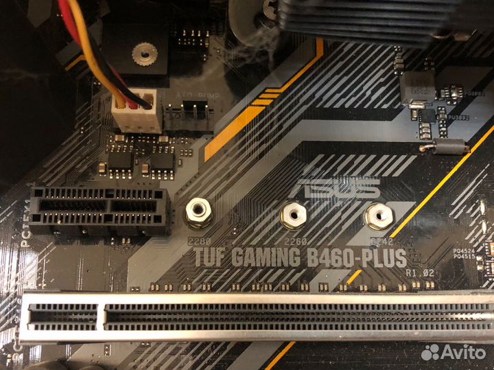 Материнская плата Asus B460 TUF и i5 10400f