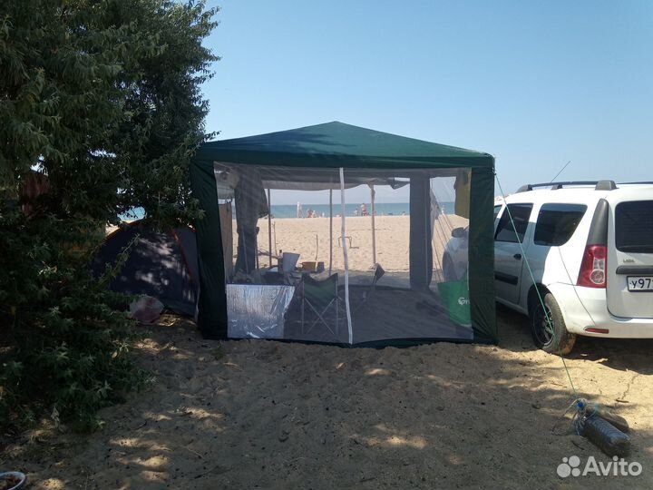 Тент шатер для дачи