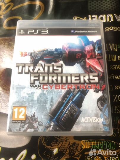 Игра playstation 3. Transformers war for cybertron