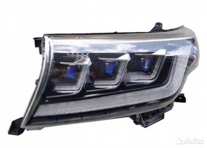 Фары LED Land Cruiser 200 в стиле LC300