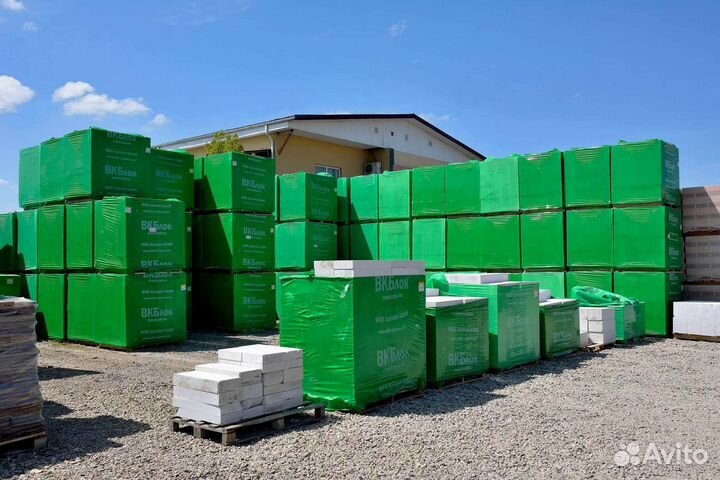 Газобетон вкблок