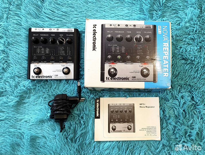 Педаль TC electronic nova repeater