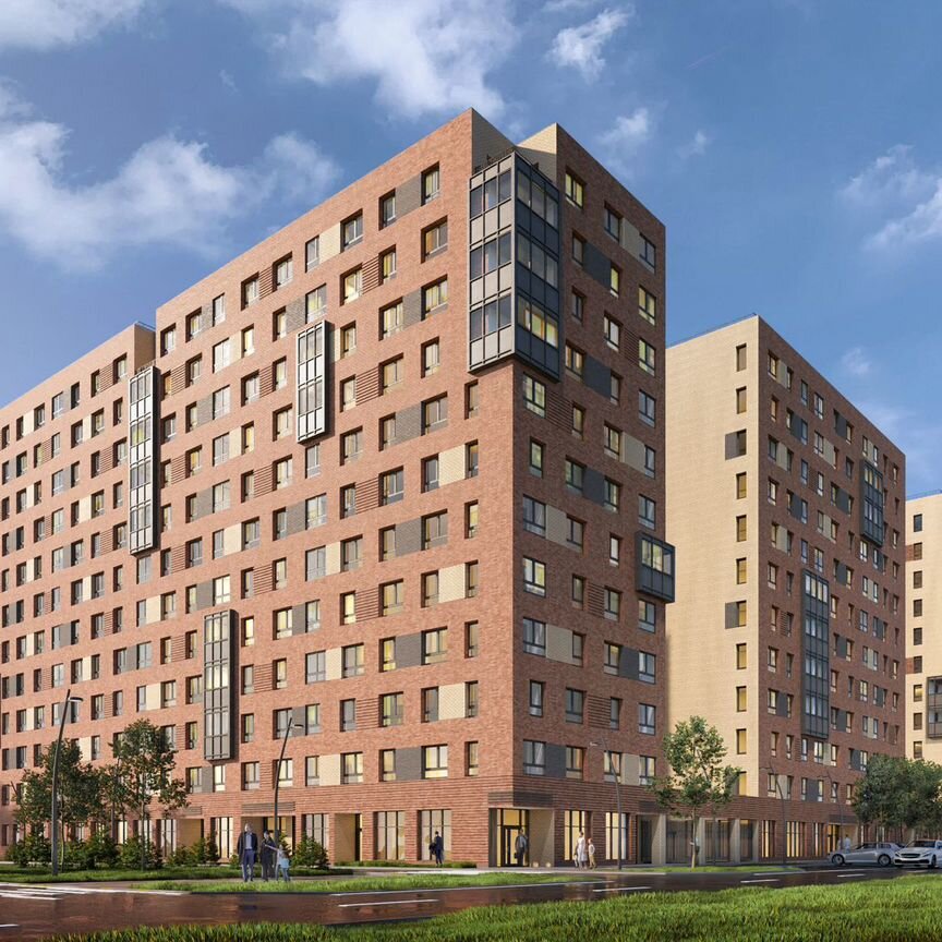 2-к. квартира, 48,7 м², 10/12 эт.