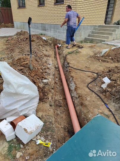 Септик под ключ. Установка за 1 день