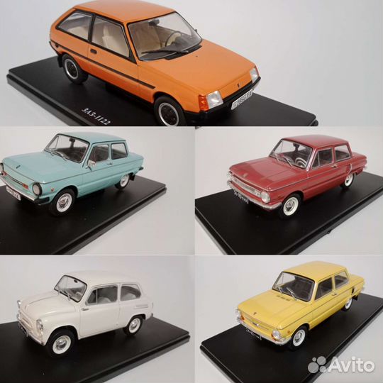 Модели автомобилей 1 24