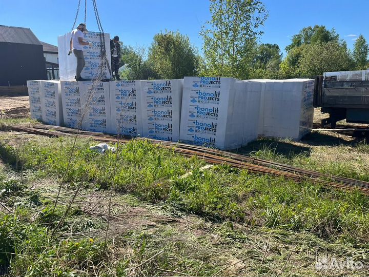 Перегородочные блоки Бонолит