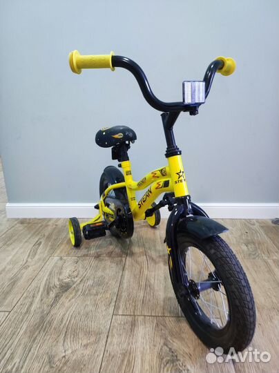 Велосипед rocket 12 желтый