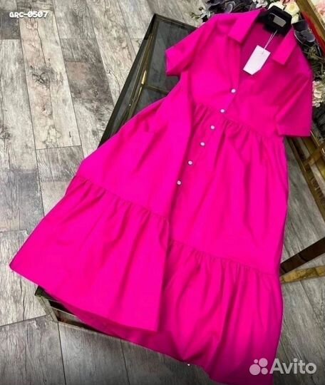 Платье хлопок