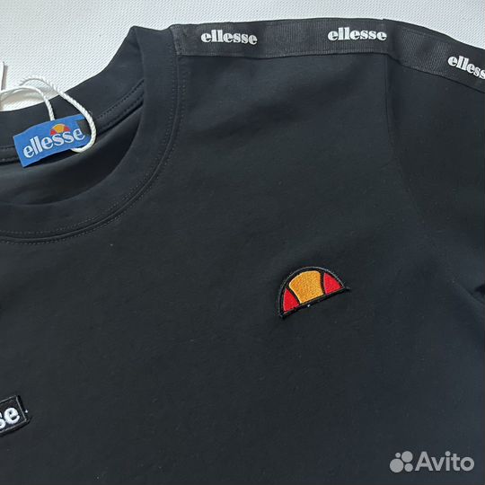 Футболка ellesse черная 3XL маломерит